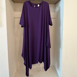 Judani Curve 3X Purple Jumpsuit/Romper